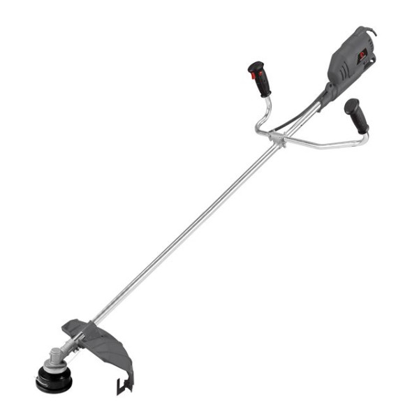 Trimmer electric, 1400 W, 230 V~50 Hz, 7500 rpm, smooth start, brake drive, rotation diameter of disc/line 255/420 mm, reel + 3-tooth blade Intertool DT-2258