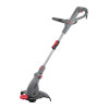Trimmer electric, 450 W, 230 V~50 Hz, 10,000 rpm, line rotation diameter 300 mm, rod length/mower head position adjustment Intertool DT-2255