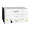 Aroma lamp Maison Berger Paris ALPHA IMPERIAL BLUE, 270 ml + Filler with UNDER THE OLIVE TREE fragrance, 250 ml
