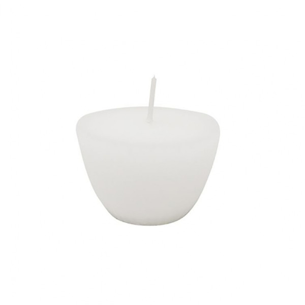 Replacement candle for Bougies La Française candlestick, white, 6 x 4 cm, 75 g