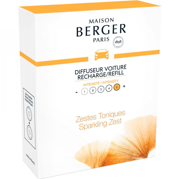 Картридж для диффузора Maison Berger Paris с ароматом AROMA ENERGY, 2 шт.