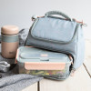 Built Mindful Lunch Box and Cutlery Bag, 27 x 18.5 x 21 cm, 2600 ml