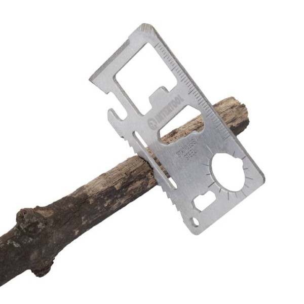 Картка мультитул 11 в 1 Intertool HT-0589