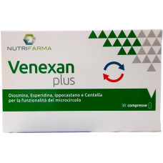 Venexan plus рослині екстракти з діосмітином для поліпшення функції вен Аквавіва Нутрифарма