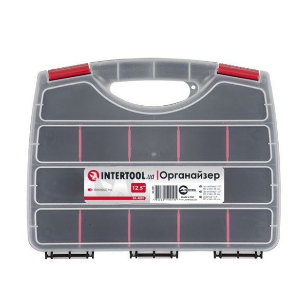 Organizer 12.5 320*260*50 mm Intertool BX-4001