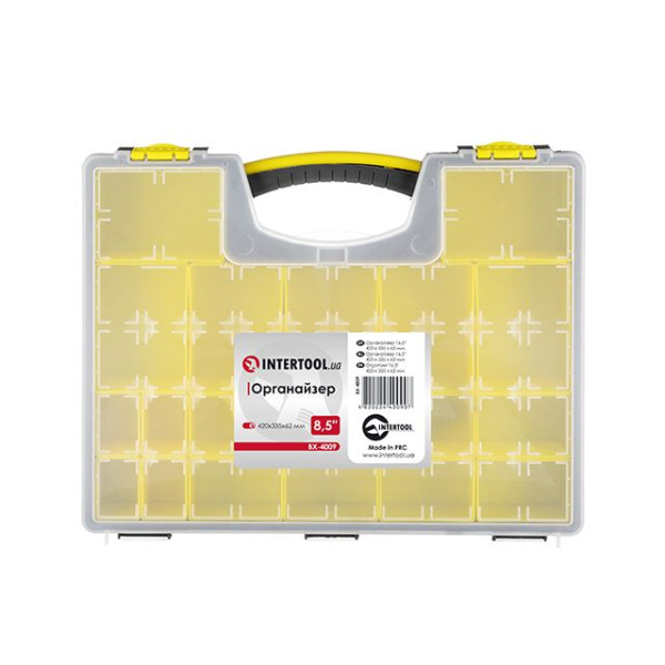 Organizer 16.5 420x335x62 mm Intertool BX-4009