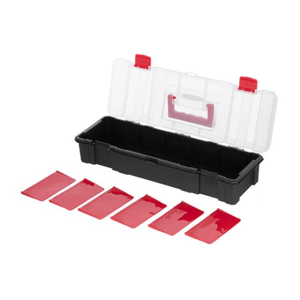 Organizer 18, 7 cells, 6 removable partitions, 460*165*91 mm Intertool BX-4042