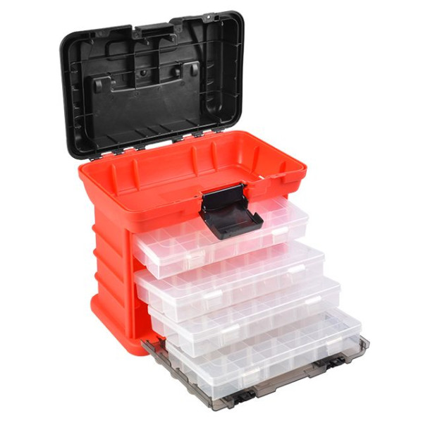 Organizer for tools and hardware with retractable sections 11 279*184*260 mm Intertool BX-4020