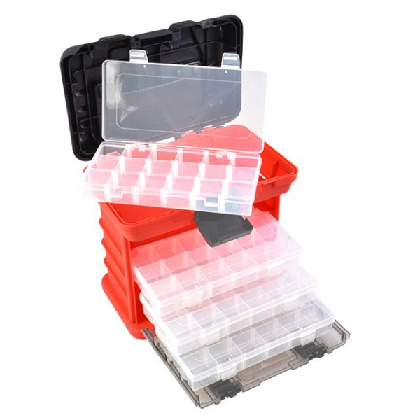 Organizer for tools and hardware with retractable sections 11 279*184*260 mm Intertool BX-4020