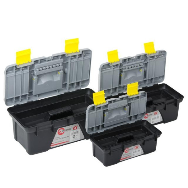 Tool box set, 3 units, 10 / 12 / 14 Intertool BX-0303