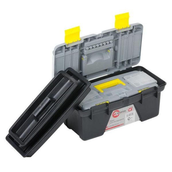 Tool box set, 3 units, 10 / 12 / 14 Intertool BX-0303