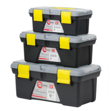 Tool box set, 3 units, 10 / 12 / 14 Intertool BX-0303