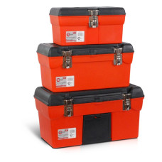 Tool box set with metal locks, 3 units 13/16,5/19 Intertool BX-0006
