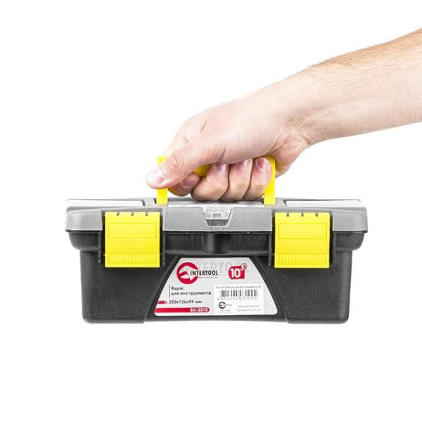 Tool box 10 250*126*99 mm Intertool BX-0310