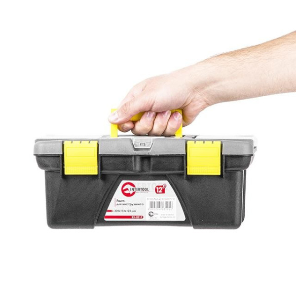Tool box 12 300*154*124 mm Intertool BX-0312