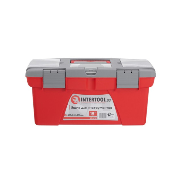 Box for tools 18 480*250*230 mm Intertool BX-0418