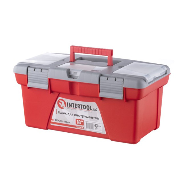 Box for tools 18 480*250*230 mm Intertool BX-0418