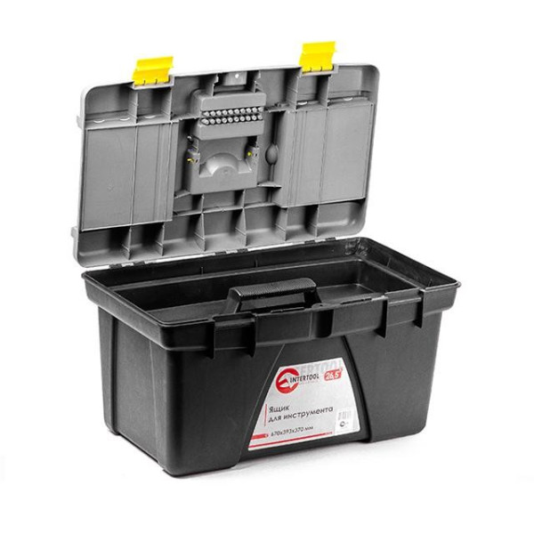 Tool box 26.5 670*393*370 mm Intertool BX-0326