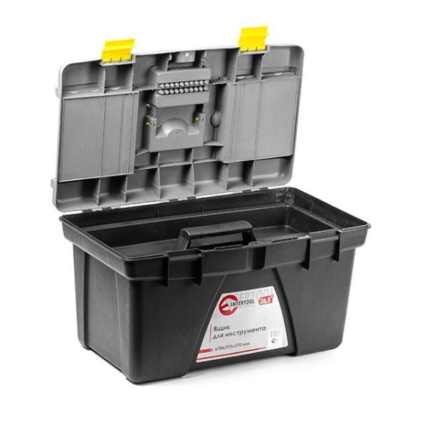 Tool box 26.5 670*393*370 mm Intertool BX-0326
