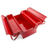 Tool box metal 450 mm, 3 sections Intertool HT-5043