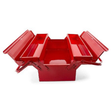 Tool box metal 450 mm, 3 sections Intertool HT-5043