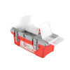 Tool box with metal locks 13 335*185*130 mm Intertool BX-0513