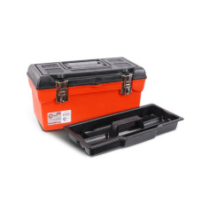 Tool box with metal locks, 16, 396*216*164 mm Intertool BX-1116