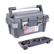 Ящик для инструментів з металевими замками 20 500*275*265 мм Intertool BX-6020