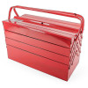 Tool box metal 450 mm, 7 sections Intertool HT-5047