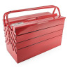 Tool box metal 450 mm, 7 sections Intertool HT-5047