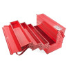Tool box metal 450 mm, 7 sections Intertool HT-5047