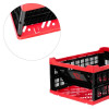 Folding box, plastic, loading 30 kg, 47 l, 600*400*260 mm, material 100% primary food PE Intertool BX-6426